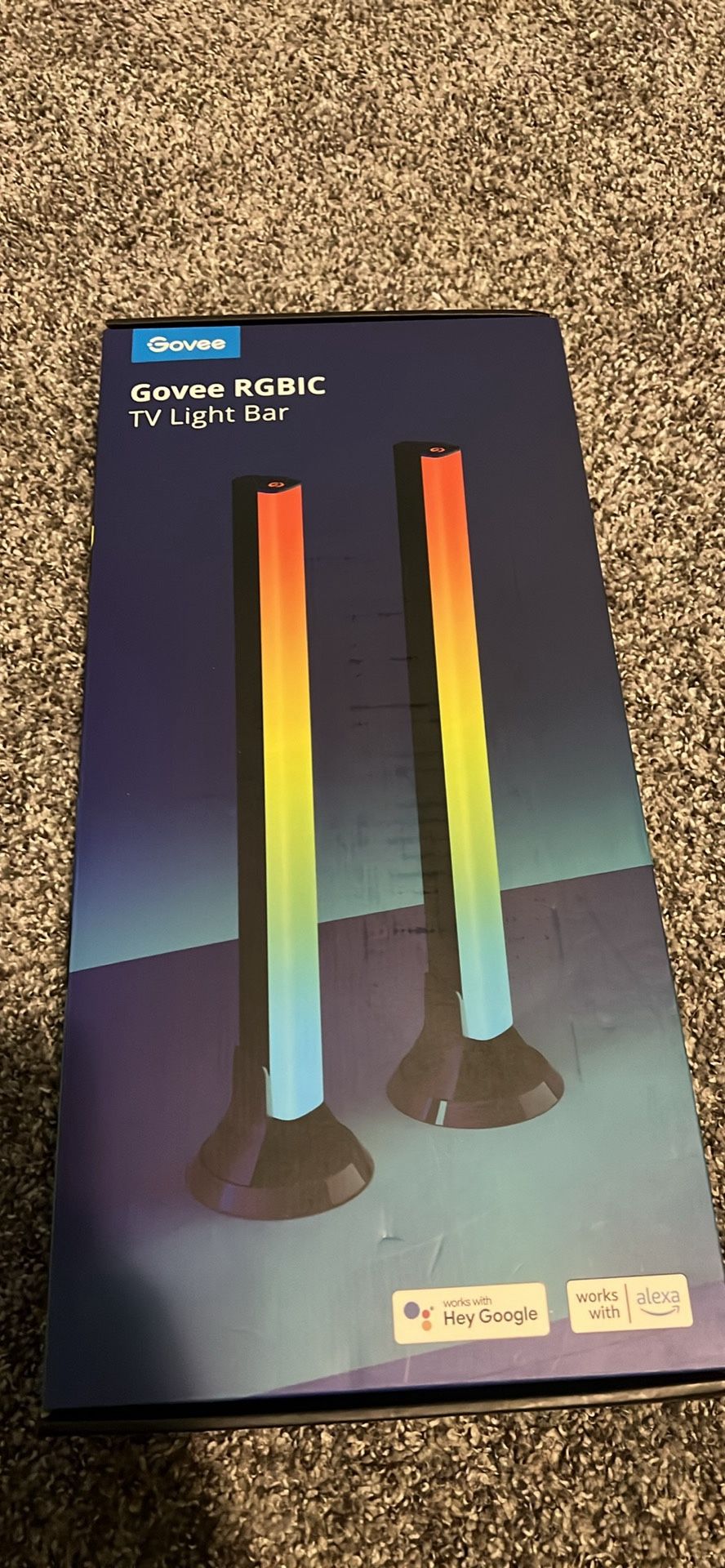 Govee RGBIC TV light bars, new sealed.