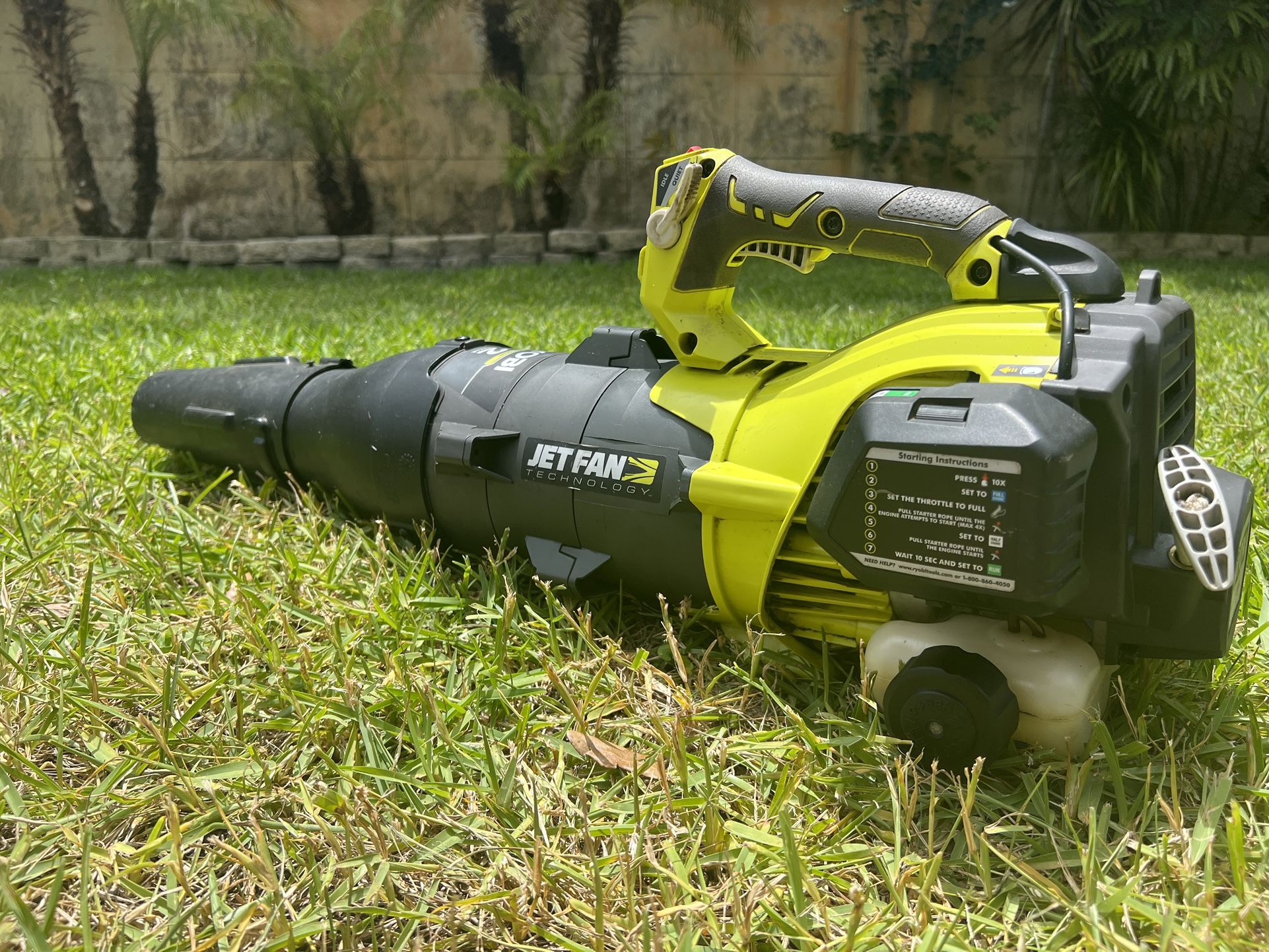 Ryobi 2 Stroke Leaf Blower