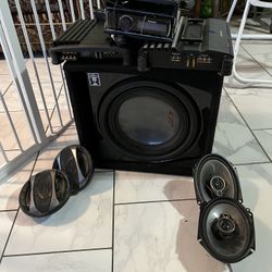 Subwoofer / Amplifiers/ Speakers / Stereo