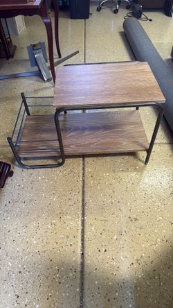 Metal End Table