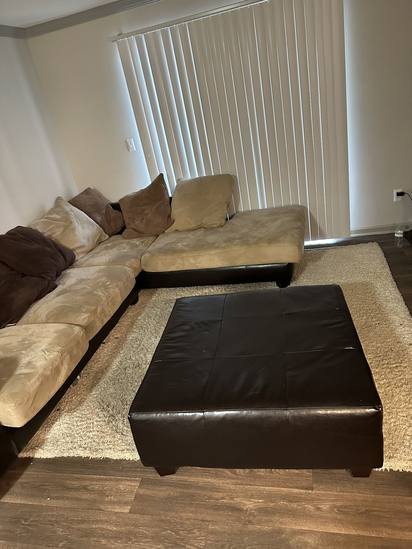 Couch Ottoman And Rug