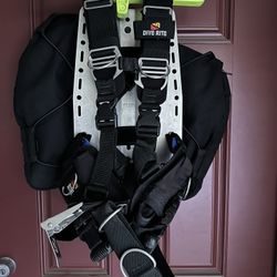 Dive Rite Back Plate and Wing BCD