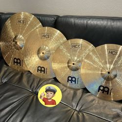 🔥 Brand New Meinl Cymbal Set for Drum Set