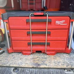 Milwaukee Packout  3 Drawer Tool box
