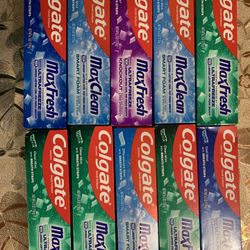10/$20 Colgate Toothpaste 