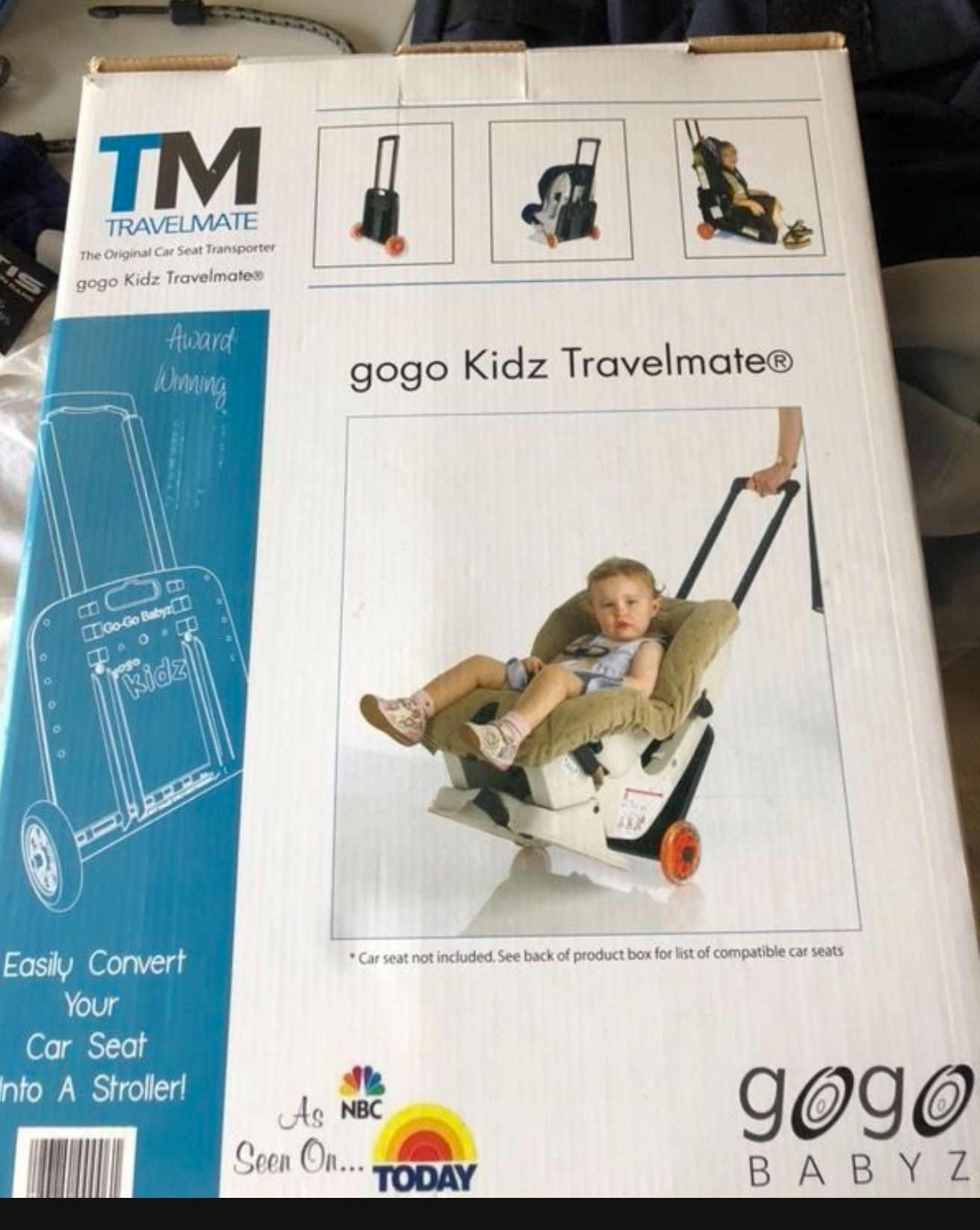 Car Seat Travel Cart