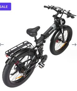 Ridstar h26 pro foldable electric bicycle dual motor 40MPh max speed Ebike