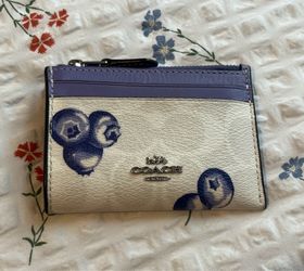Coach Blueberry Small Waller