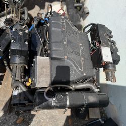  (2) 1998 Gen 6 complete 7.4L 454 Mag MPI Horizon Engines 385HP 3xx Hours (2) Velvet Drive Transmissions Model 20-02-003 Gear Ratio 1.50:1. Along with