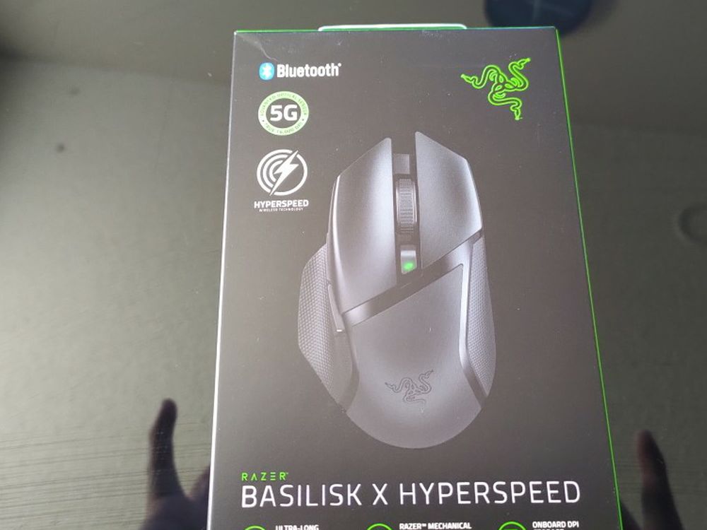 Razer Basilisk X Hyperspeed Gaming Mouse (Brand New Sealed)