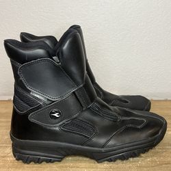 Diadora Veratex Mens Motorcycle Riding Leather Biker Waterproof Boots Sz 10.5-11