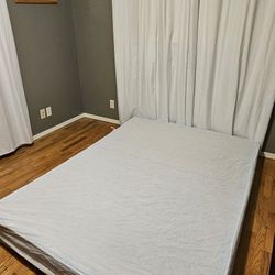 $5 Queen Spring Air Box Spring With Protector And Cover