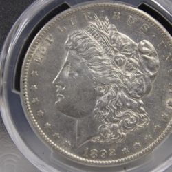 1892s Morgan Silver Dollar