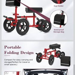 Mobility Scooter -knee Scooter All Terrain Model.  Brand new