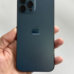 Unlocked Apple iPhone 12 Pro Max 128GB Pacific Blue.  