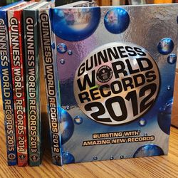Guinness World Record Books  2012-2015 