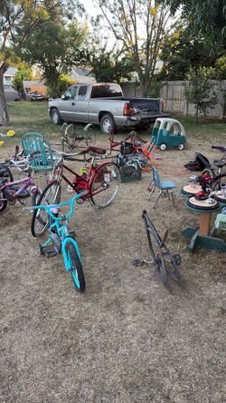We work on bikes and sell parts