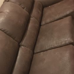  Sofa Faux Leather