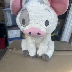 Disney Parks Pua from Moana Weighted Plush with Removable Pouch U
