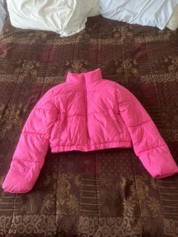 Ladies Cropped Puffer Coat
