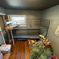 IKEA Loft Bed With Desk