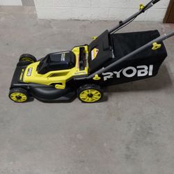 16". Cordless 18v push mower.
