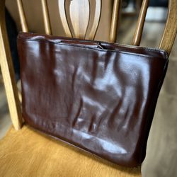 Vintage Ambassador Leather Portfolio Bag 