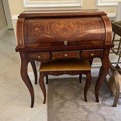 Capodemonti Secretary Desk With Stool 400