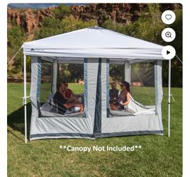Ozark Trail Casa con Mosquitero 2 en 1 para 7 Personas, Tienda de Campaña con 2 Puertas, Toldo Se..