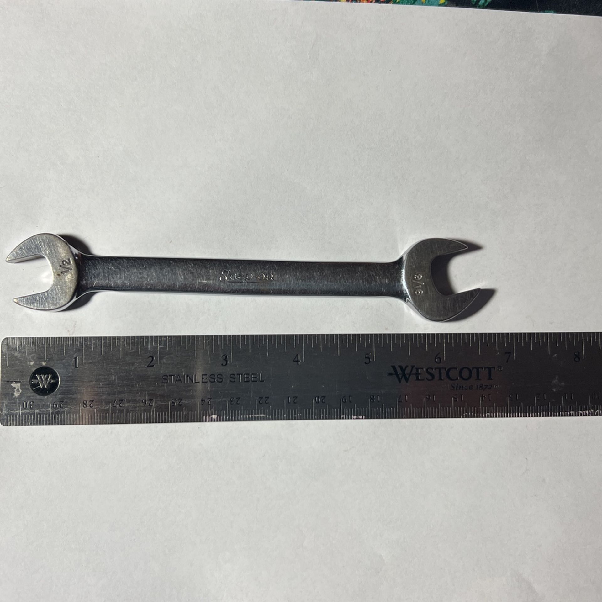 SNAP-On VO 1618 1/2” X 9/16” OPEN ENDED WRENCH