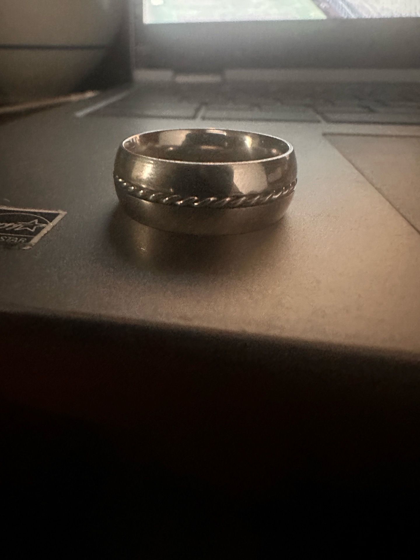 Spikes Titanium Ring size 10