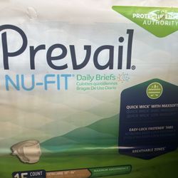 Prevail diapers 