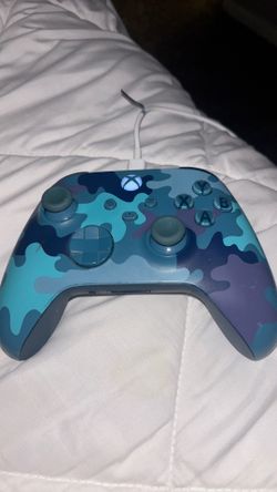 Xbox Controller Blue camo