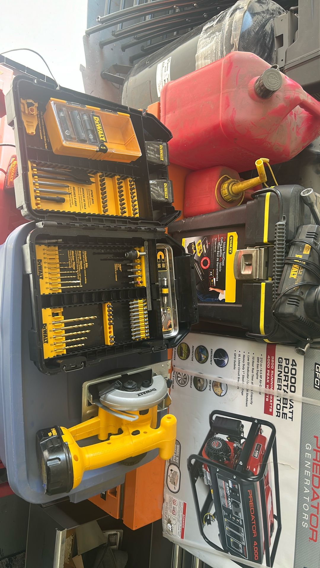 Dewalt Set Of Chargers Batteries Skill Saw Drill And But Set Almost Brand New 150