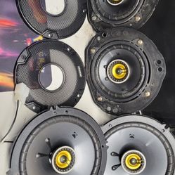 Kicker CS 6.5 & 4 in Door Speakers