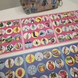 LOTERIA CARDS AND BAG