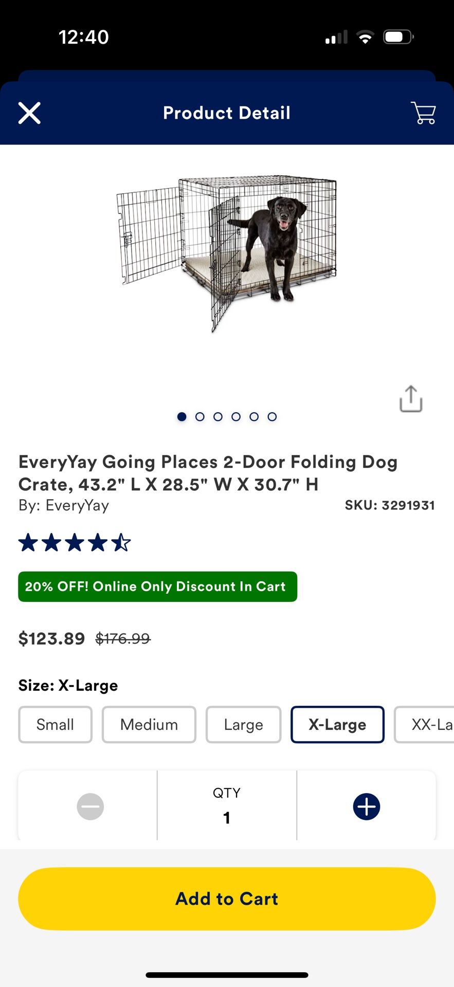 X-large Crate And Dog Pen