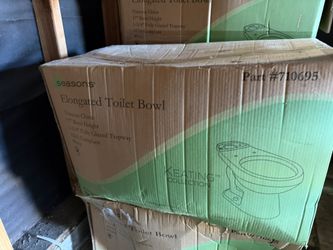 Brand new Elangated Toilet Bowl 