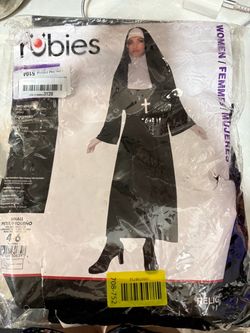 Women’s Small Nun Costume / Traje de Monja Chica Halloween