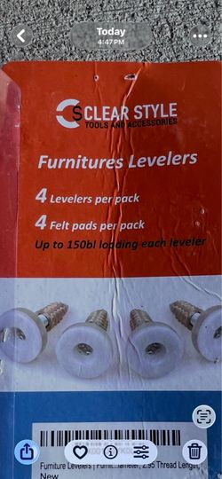 Extended chairs legs set 2 Dlrs