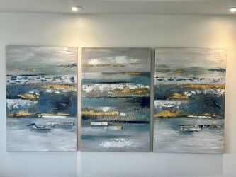 Abstract Canvas Painting 