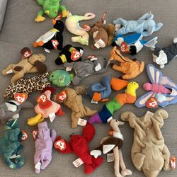 Various Beanie Babies