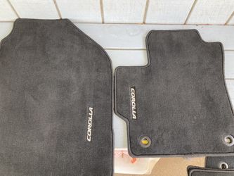 Corolla floor mats
