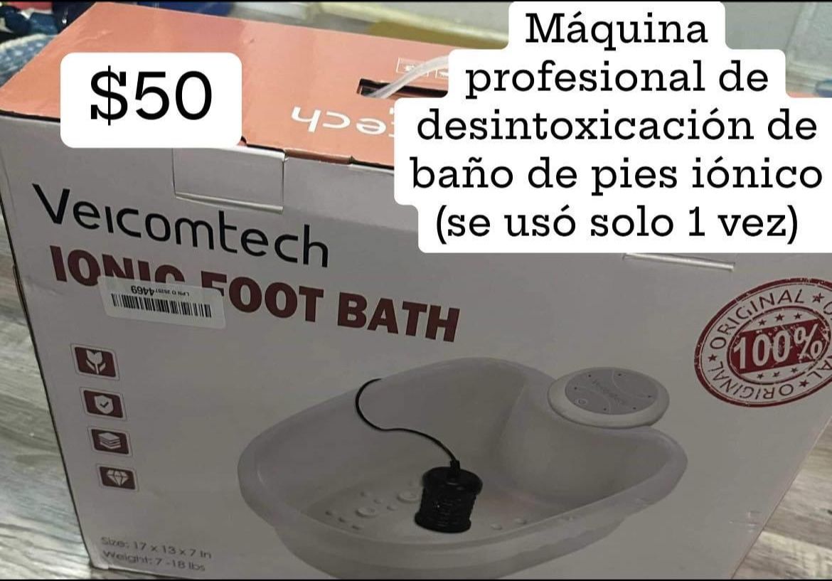 Máquina Para Desintoxicar Los Pies Ionica 