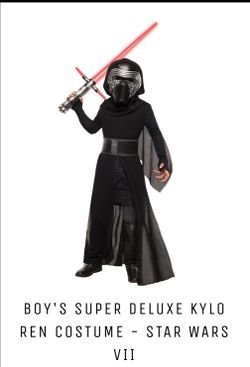 Boys deluxe Kylo Ren Star wars costume