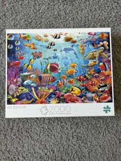 Buffalo 2000 Pieces Puzzle Complete Reef