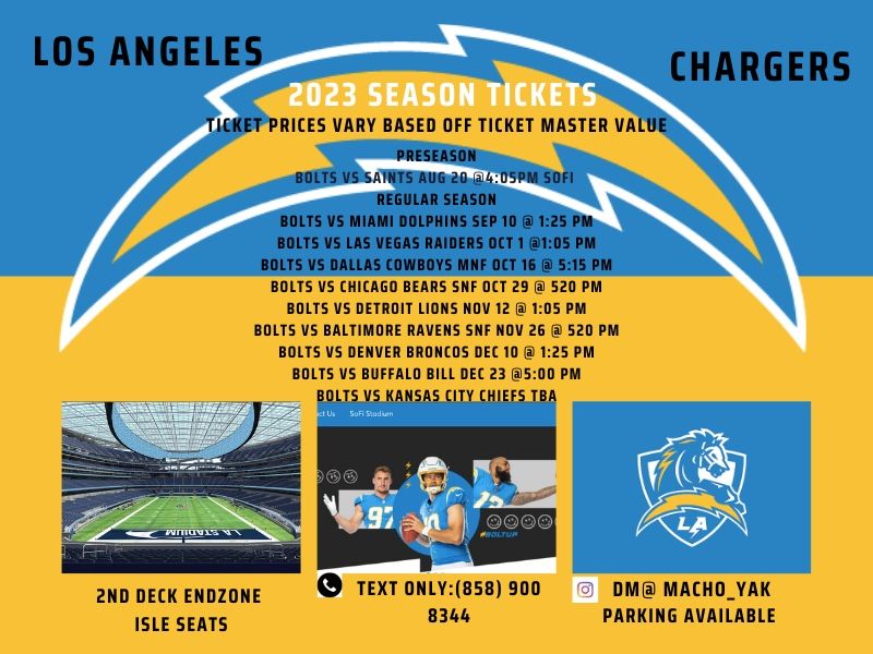 LA Chargers Vs Miami Dolphins