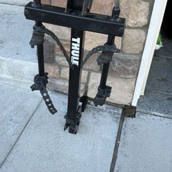 THULE HITCH MOUNT BIKE RACK CARRIER 2 bicycles 