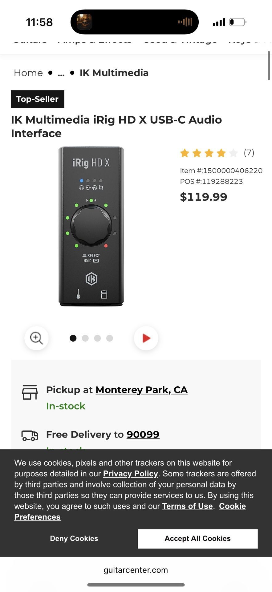 irig hd x