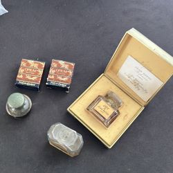 Vintage Collection of perfume bottles